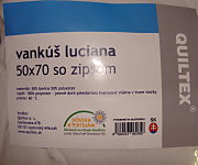Vankúš LUCIANA 50 X 70 zips